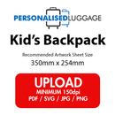 Kid's Backpack - Easy Upload