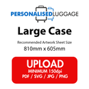 Large Suitcase - Easy Upload