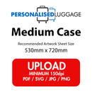 Medium Suitcase - Easy Upload