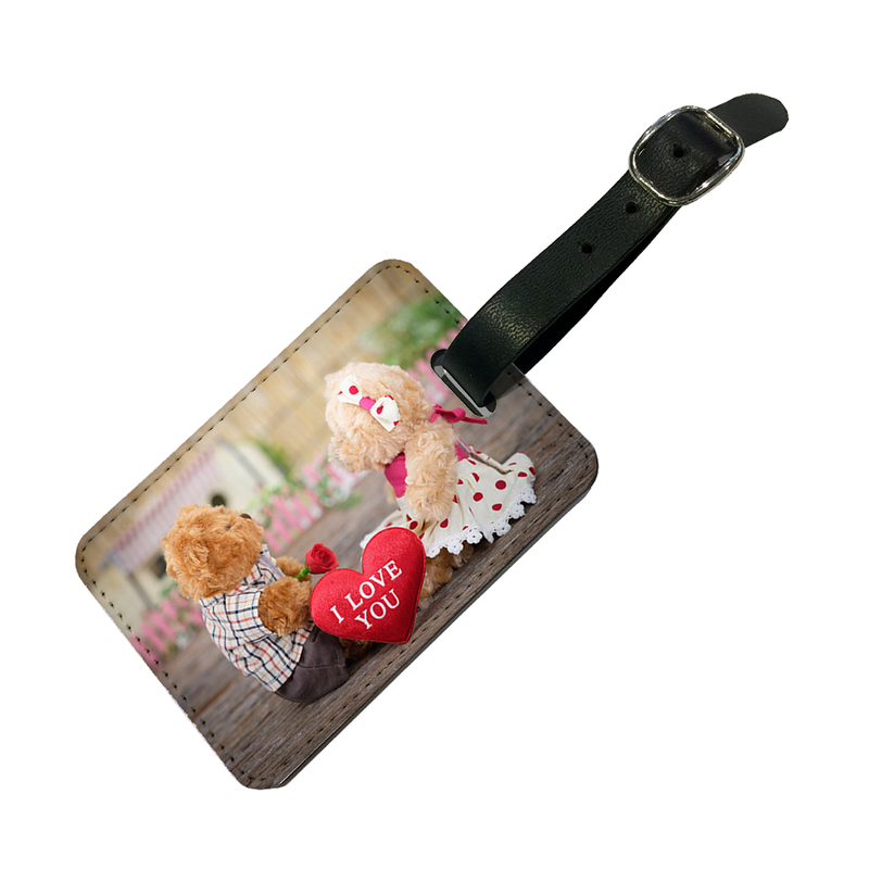 Double Sided Personalised Luggage Tag
